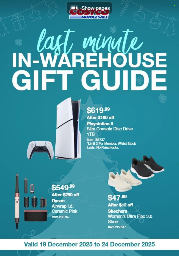 Costco catalogue - 19 Dec 2025 - 24 Dec 2025. Page 1