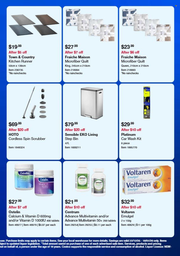 Costco catalogue - 22 Dec 2025 - 18 Jan 2026. Page 3