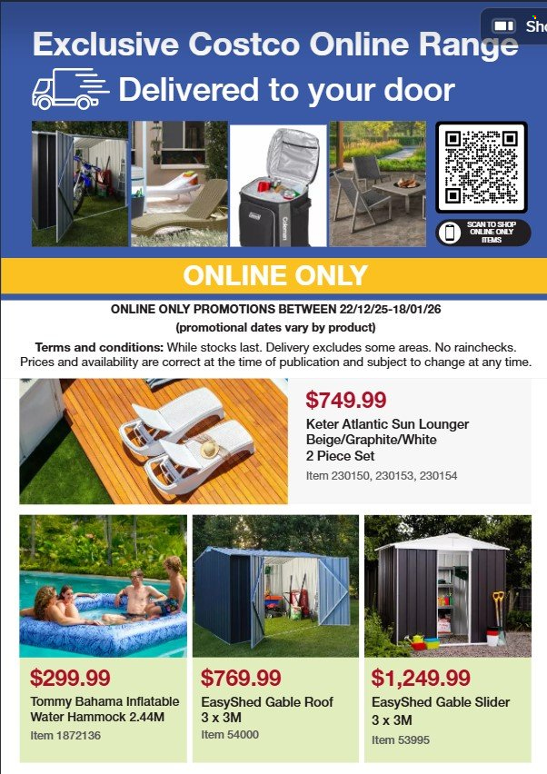 Costco catalogue - 22 Dec 2025 - 18 Jan 2026. Page 10