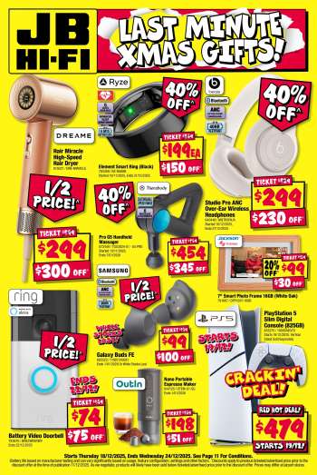 JB Hi-Fi Catalogue - 18 Dec 2025 - 24 Dec 2025.
