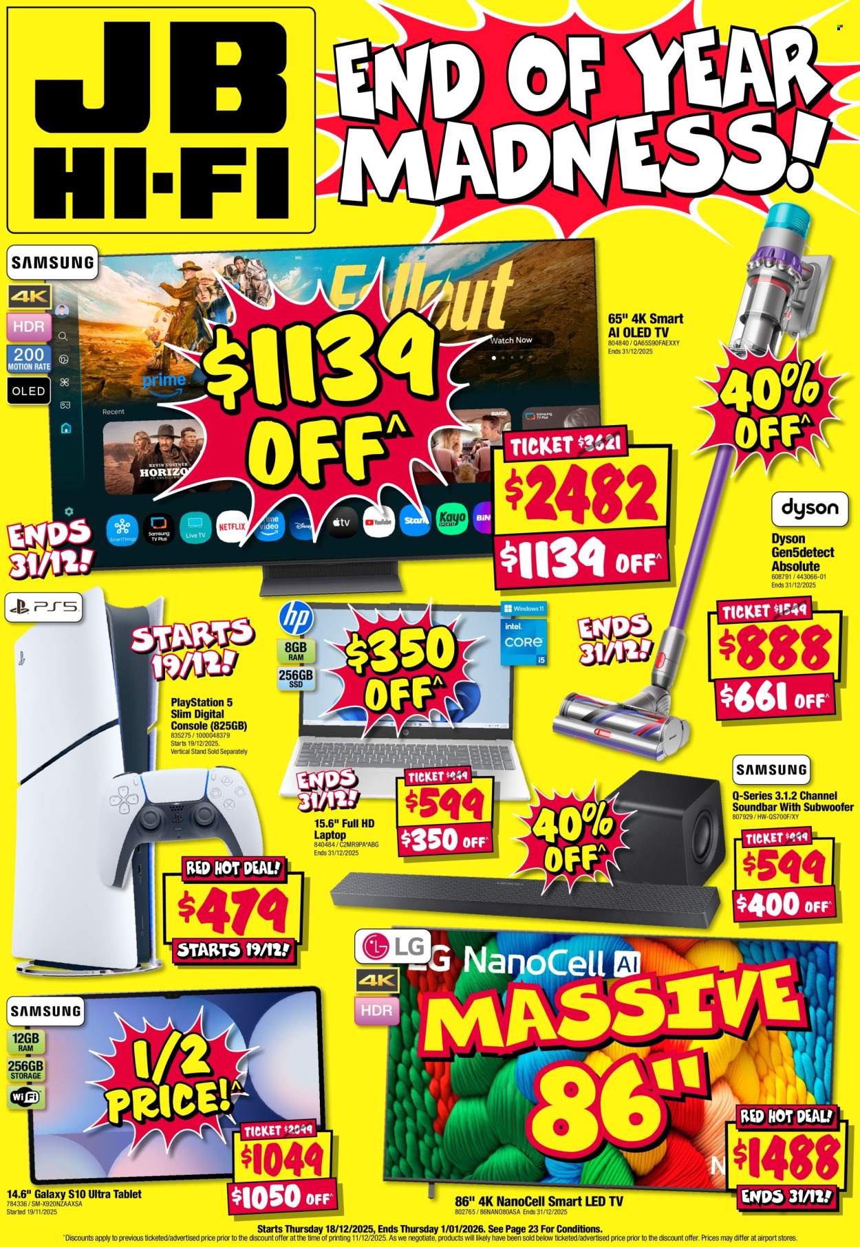 JB Hi-Fi catalogue - 18 Dec 2025 - 1 Jan 2026. Page 1