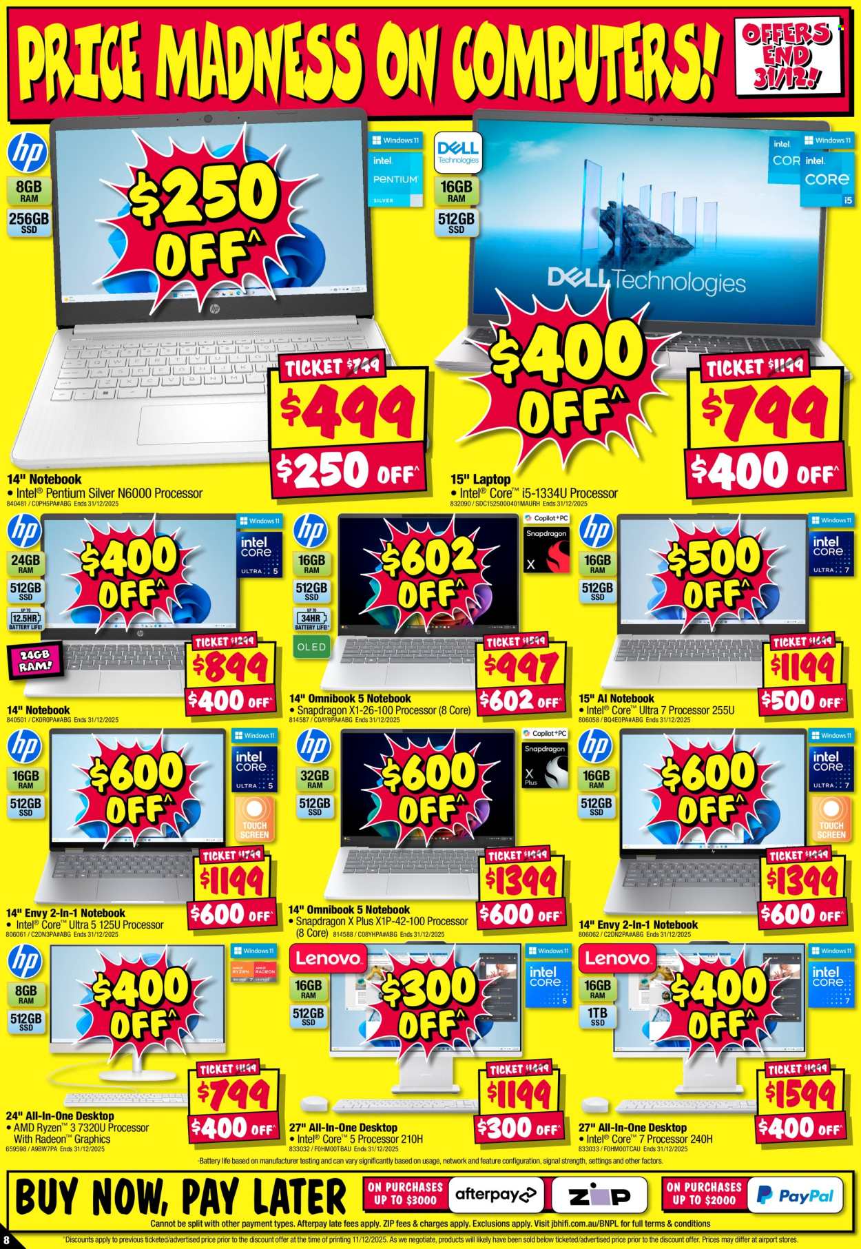 JB Hi-Fi catalogue - 18 Dec 2025 - 1 Jan 2026. Page 8
