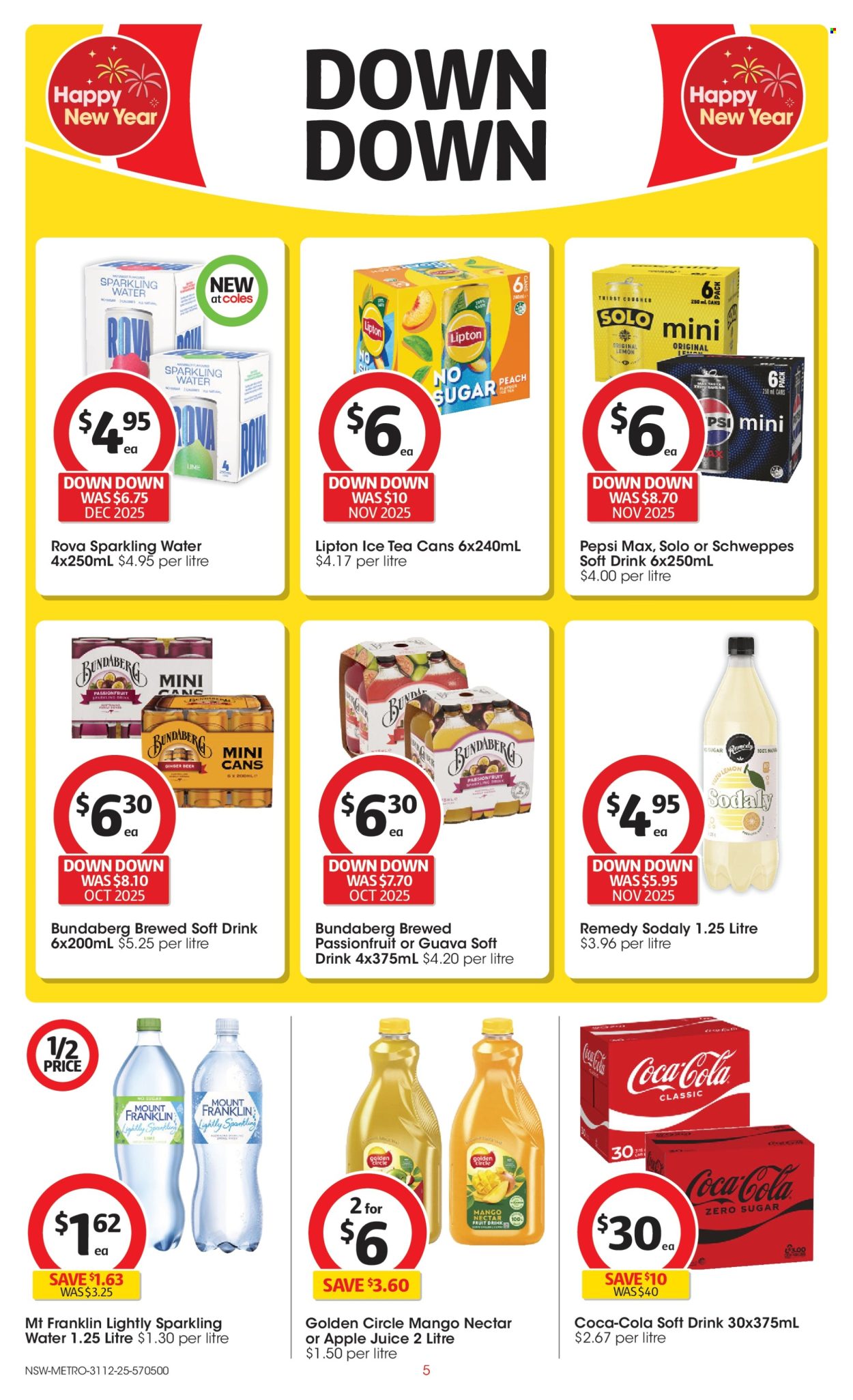 Coles catalogue - 31 Dec 2025 - 6 Jan 2026. Page 5