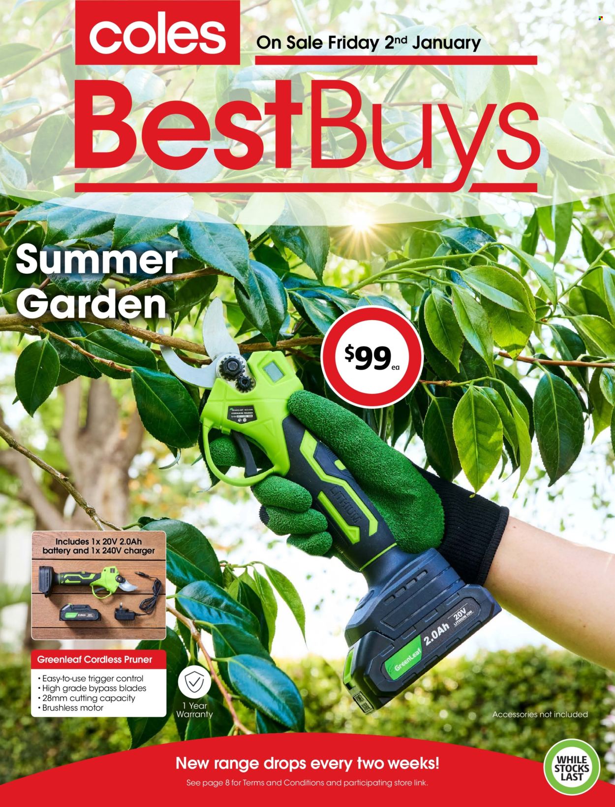 Coles catalogue - 2 Jan 2026 - 15 Jan 2026. Page 1