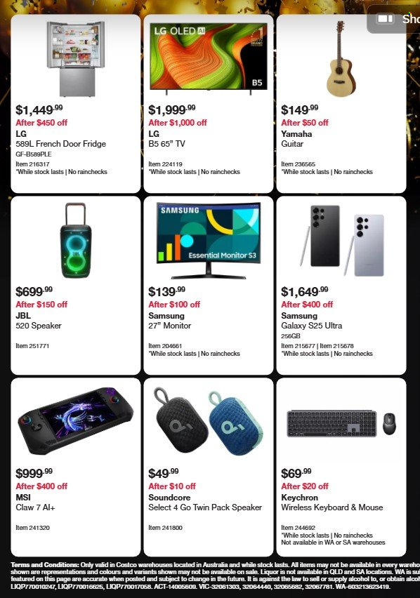 Costco catalogue - 26 Dec 2025 - 4 Jan 2026. Page 4