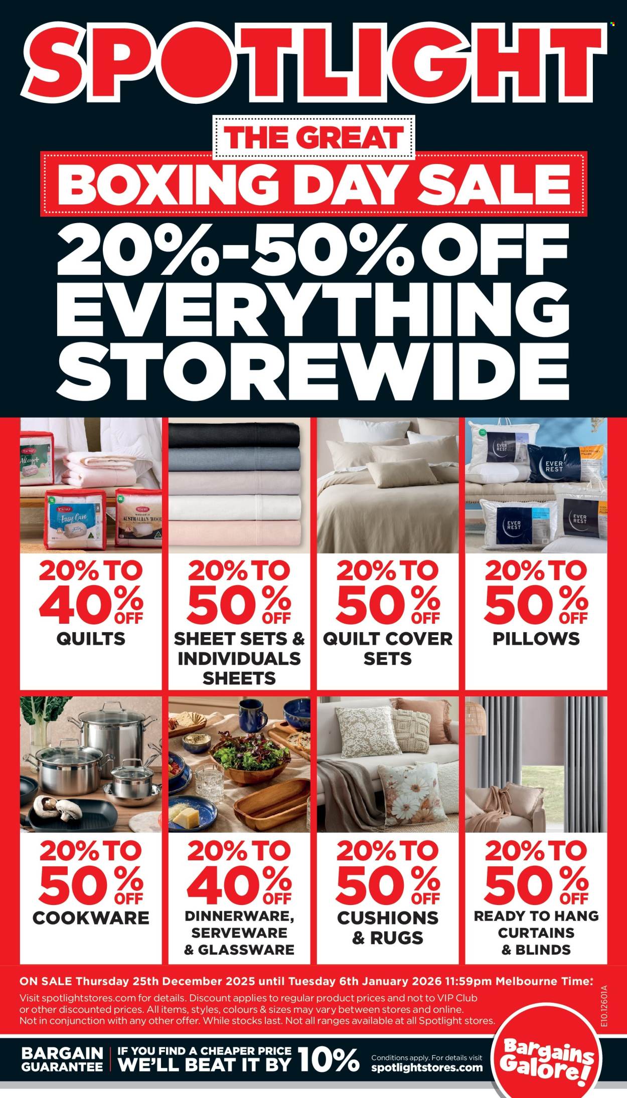 Spotlight catalogue - 25 Dec 2025 - 6 Jan 2026. Page 1