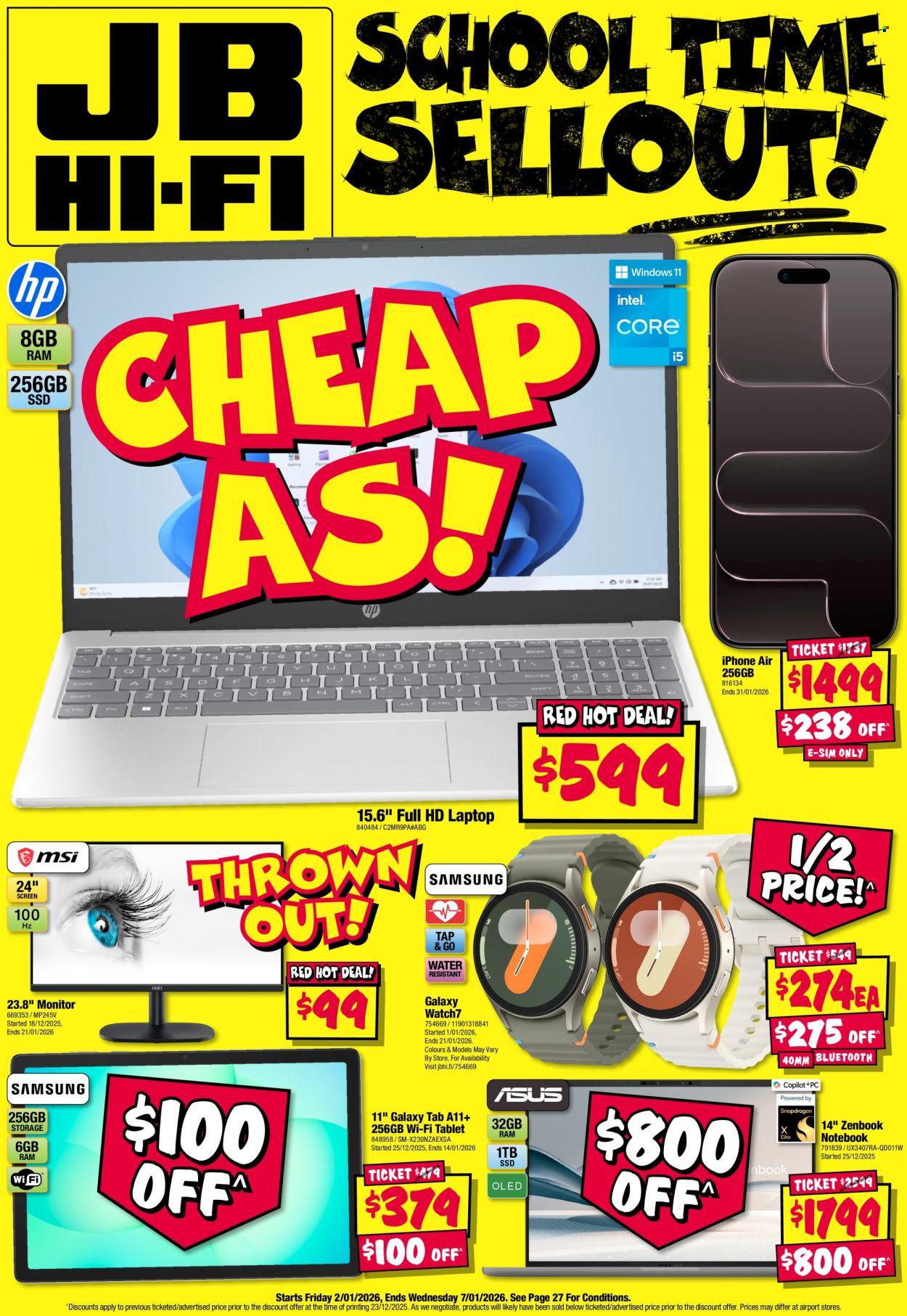 JB Hi-Fi catalogue - 2 Jan 2026 - 7 Jan 2026. Page 1