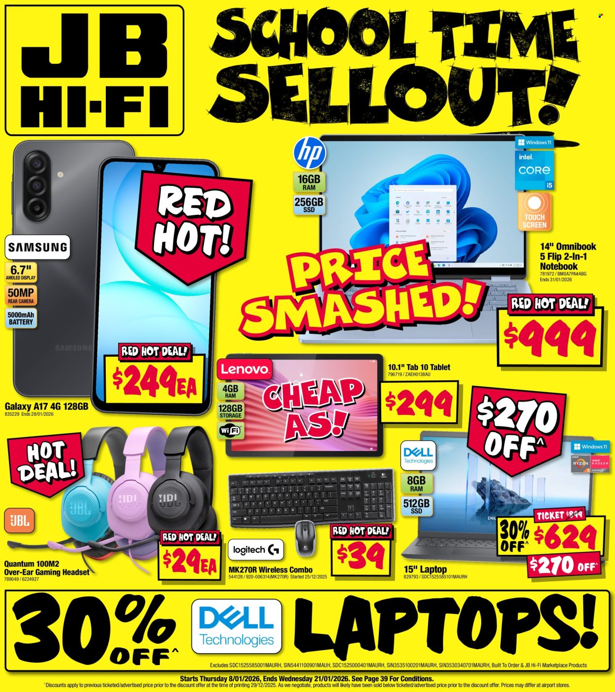 JB Hi-Fi catalogue - 8 Jan 2026 - 21 Jan 2026. Page 1