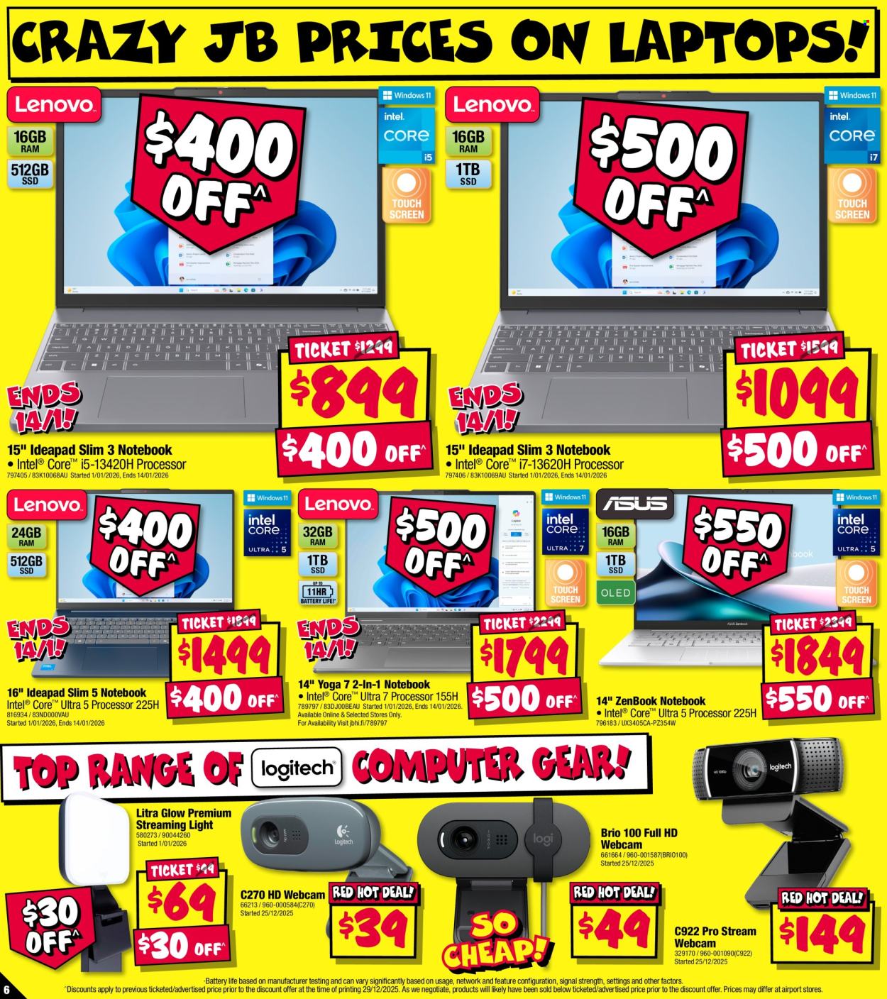 JB Hi-Fi catalogue - 8 Jan 2026 - 21 Jan 2026. Page 6