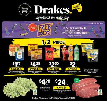 Drakes Catalogue - 14 Jan 2026 - 20 Jan 2026.