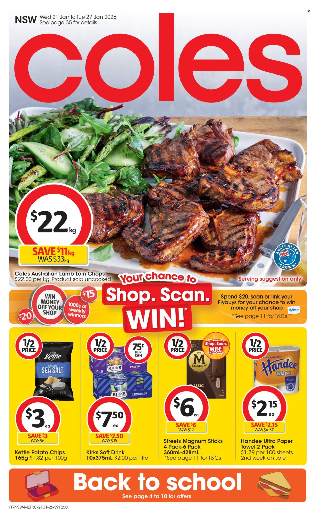 Coles catalogue - 21 Jan 2026 - 27 Jan 2026. Page 1
