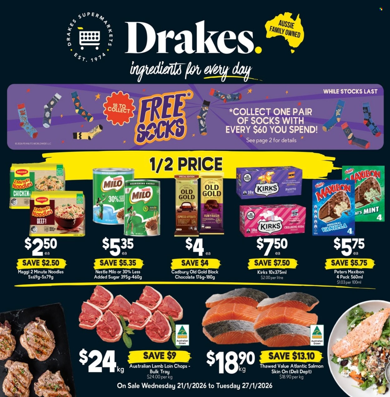 Drakes catalogue - 21 Jan 2026 - 27 Jan 2026. Page 1