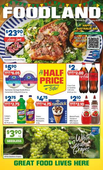 Foodland Catalogue - 21 Jan 2026 - 27 Jan 2026.