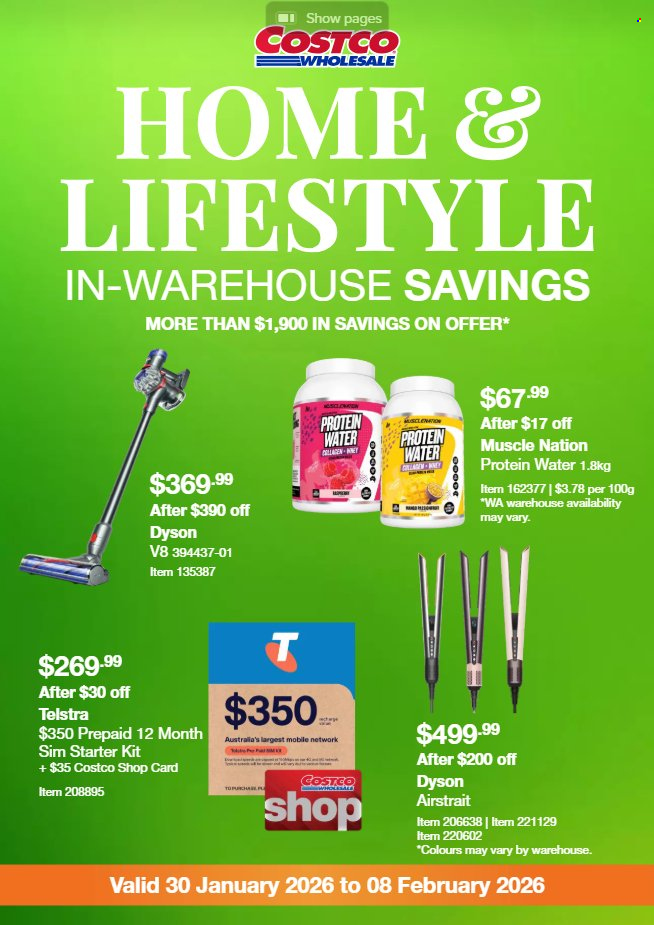 Costco catalogue - 30 Jan 2026 - 8 Feb 2026. Page 1
