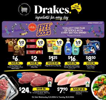 Drakes Catalogue - 4 Feb 2026 - 10 Feb 2026.