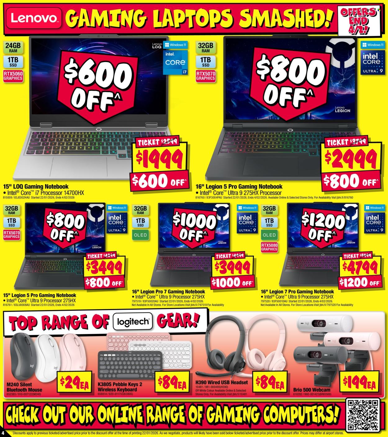JB Hi-Fi catalogue - 29 Jan 2026 - 11 Feb 2026. Page 4