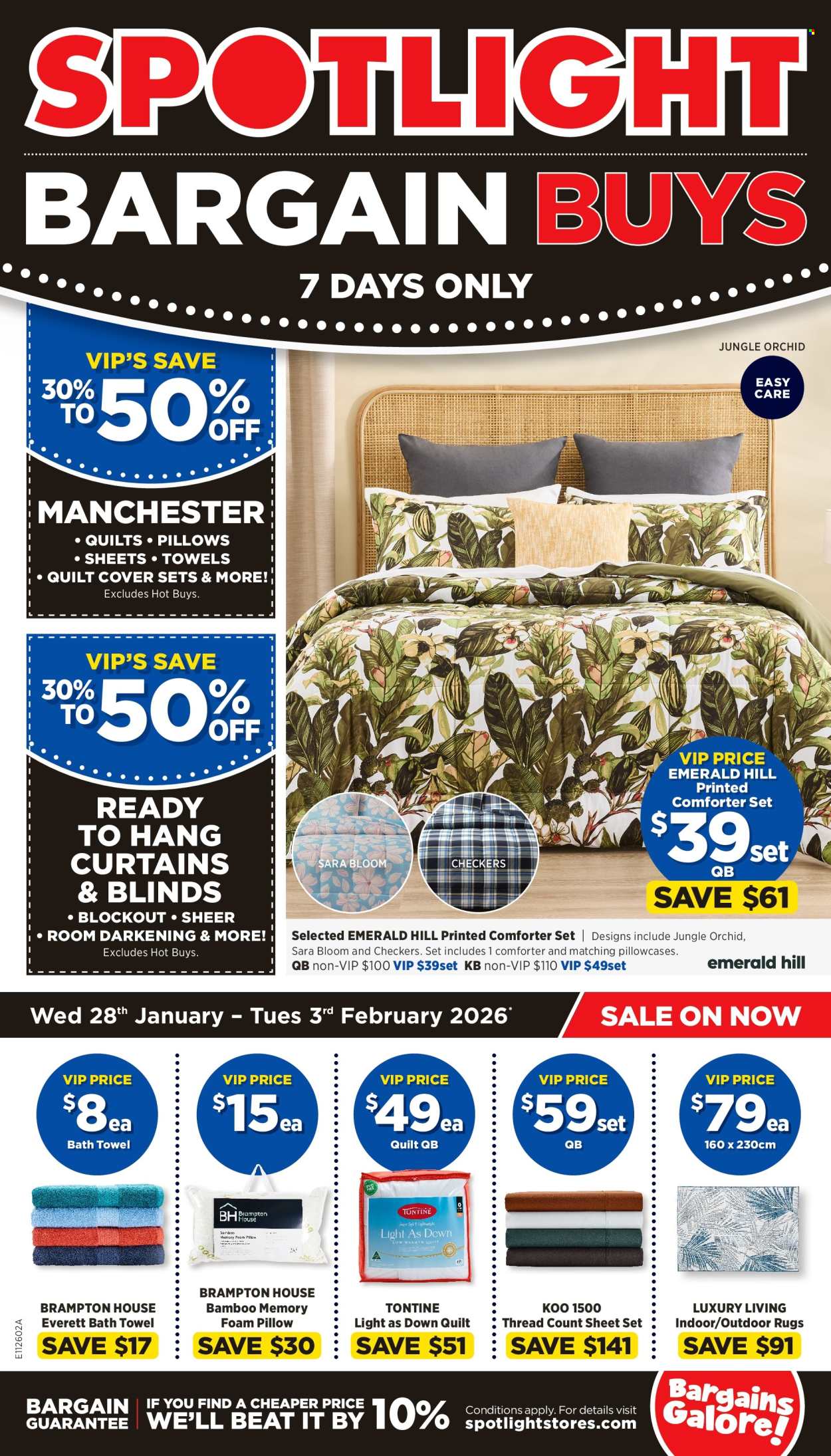 Spotlight catalogue - 28 Jan 2026 - 3 Feb 2026. Page 1