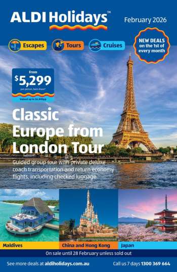 ALDI Catalogue - 1 Feb 2026 - 28 Feb 2026.