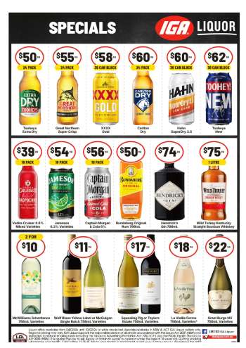 IGA LIQUOR Catalogue - 4 Feb 2026 - 10 Feb 2026.