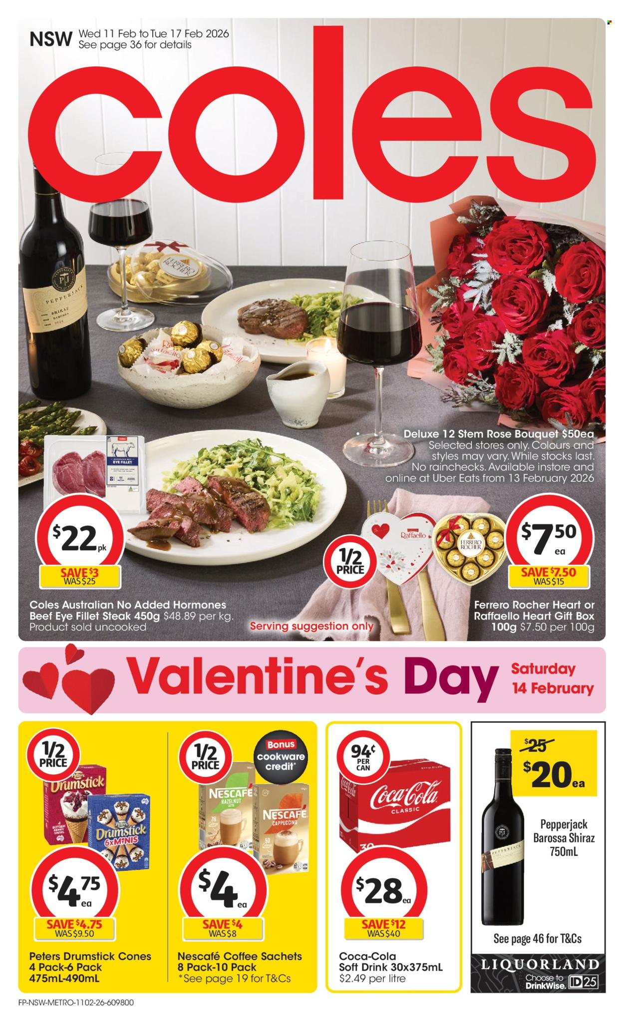 Coles catalogue - 11 Feb 2026 - 17 Feb 2026. Page 1