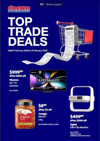 Costco Catalogue - 9 Feb 2026 - 11 Feb 2026.