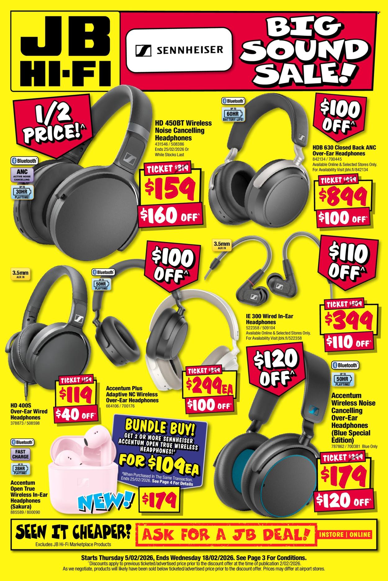JB Hi-Fi catalogue - 5 Feb 2026 - 18 Feb 2026. Page 1