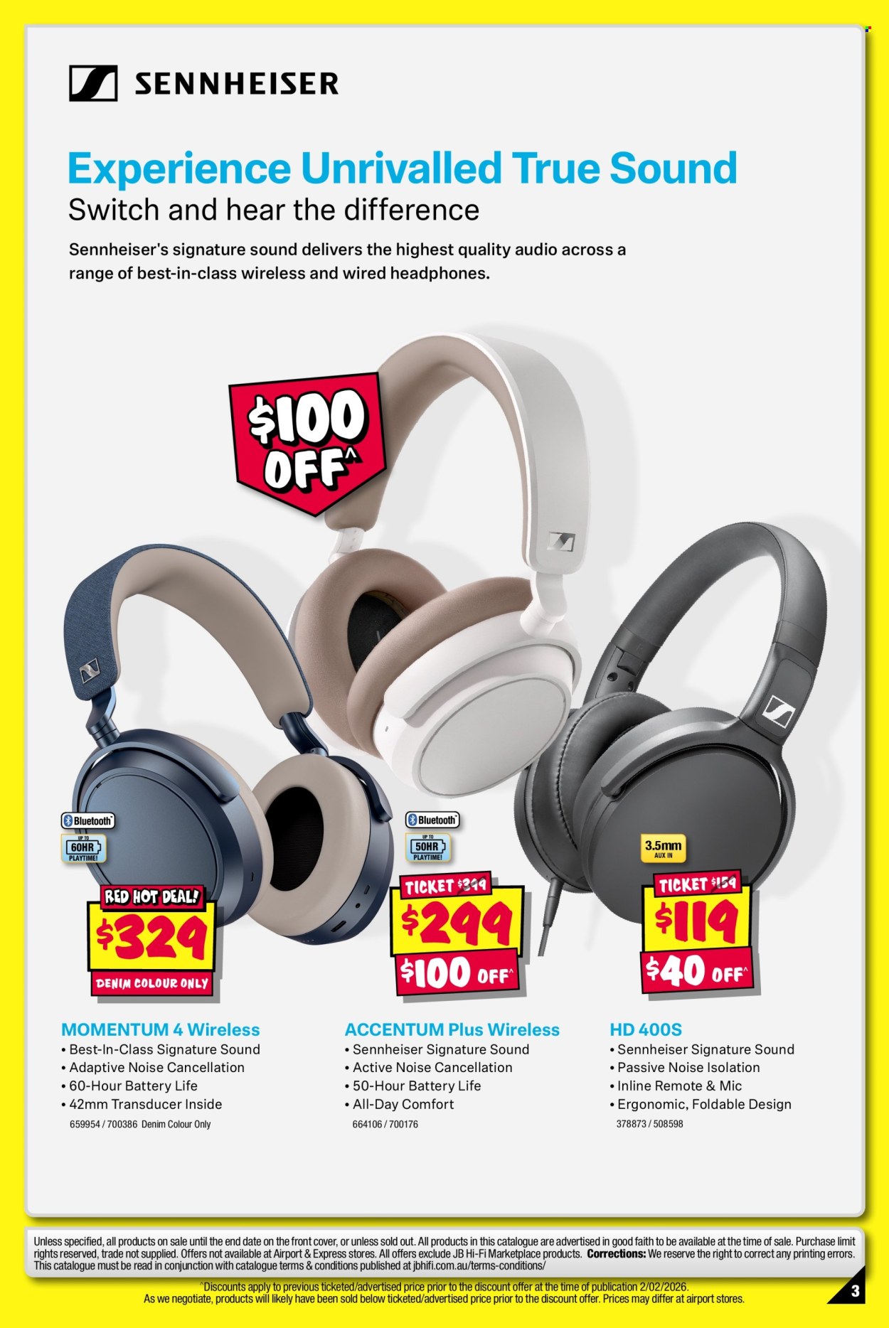 JB Hi-Fi catalogue - 5 Feb 2026 - 18 Feb 2026. Page 3
