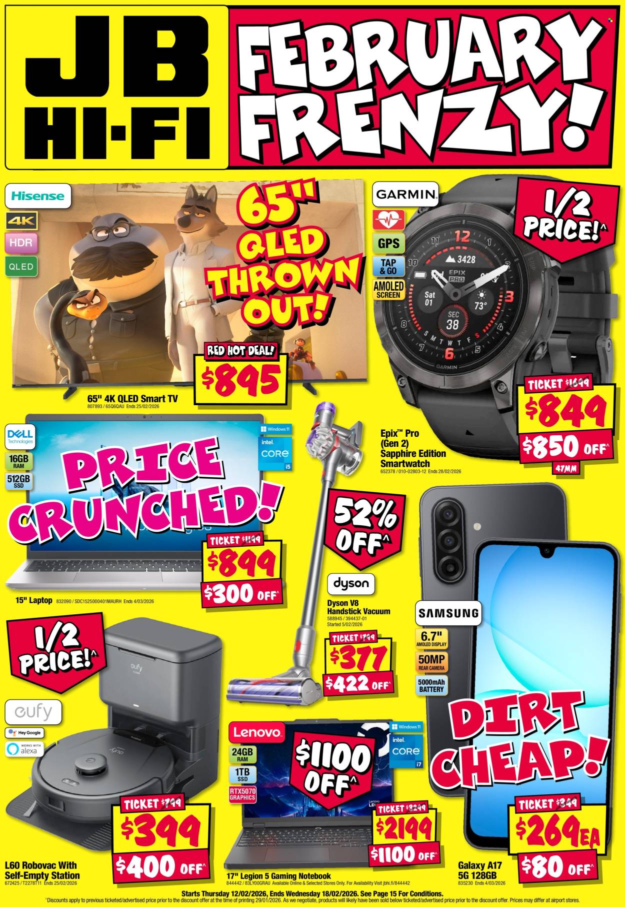 JB Hi-Fi catalogue - 12 Feb 2026 - 18 Feb 2026. Page 1