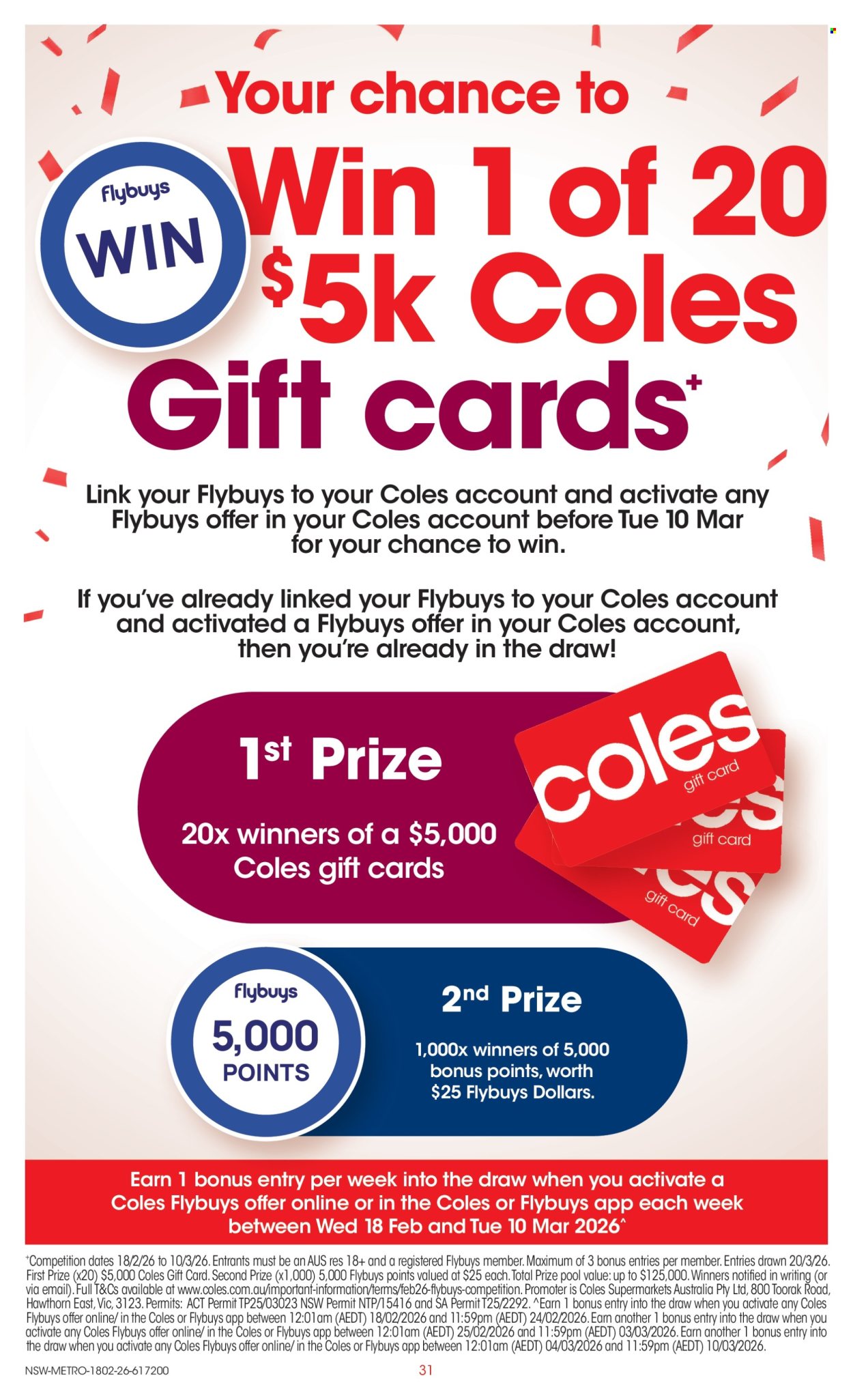 Coles catalogue - 18 Feb 2026 - 24 Feb 2026. Page 31