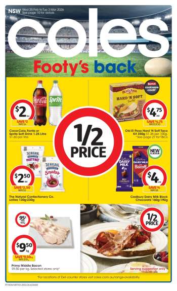 Coles Catalogue - 25 Feb 2026 - 3 Mar 2026.