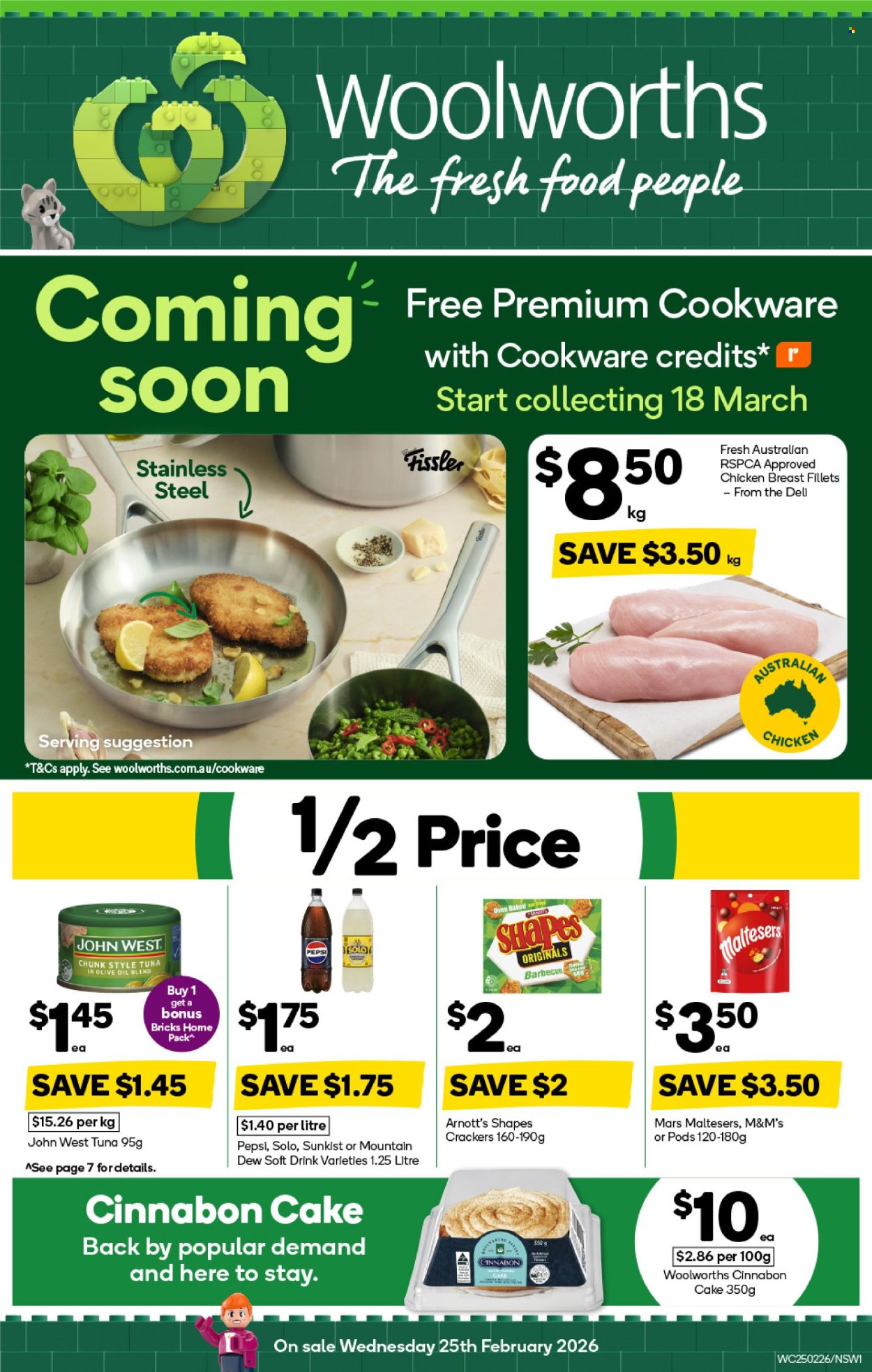Woolworths catalogue - 25 Feb 2026 - 3 Mar 2026. Page 1