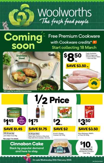 Woolworths Catalogue - 25 Feb 2026 - 3 Mar 2026.