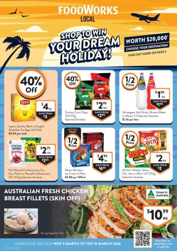 Foodworks Catalogue - 4 Mar 2026 - 10 Mar 2026.