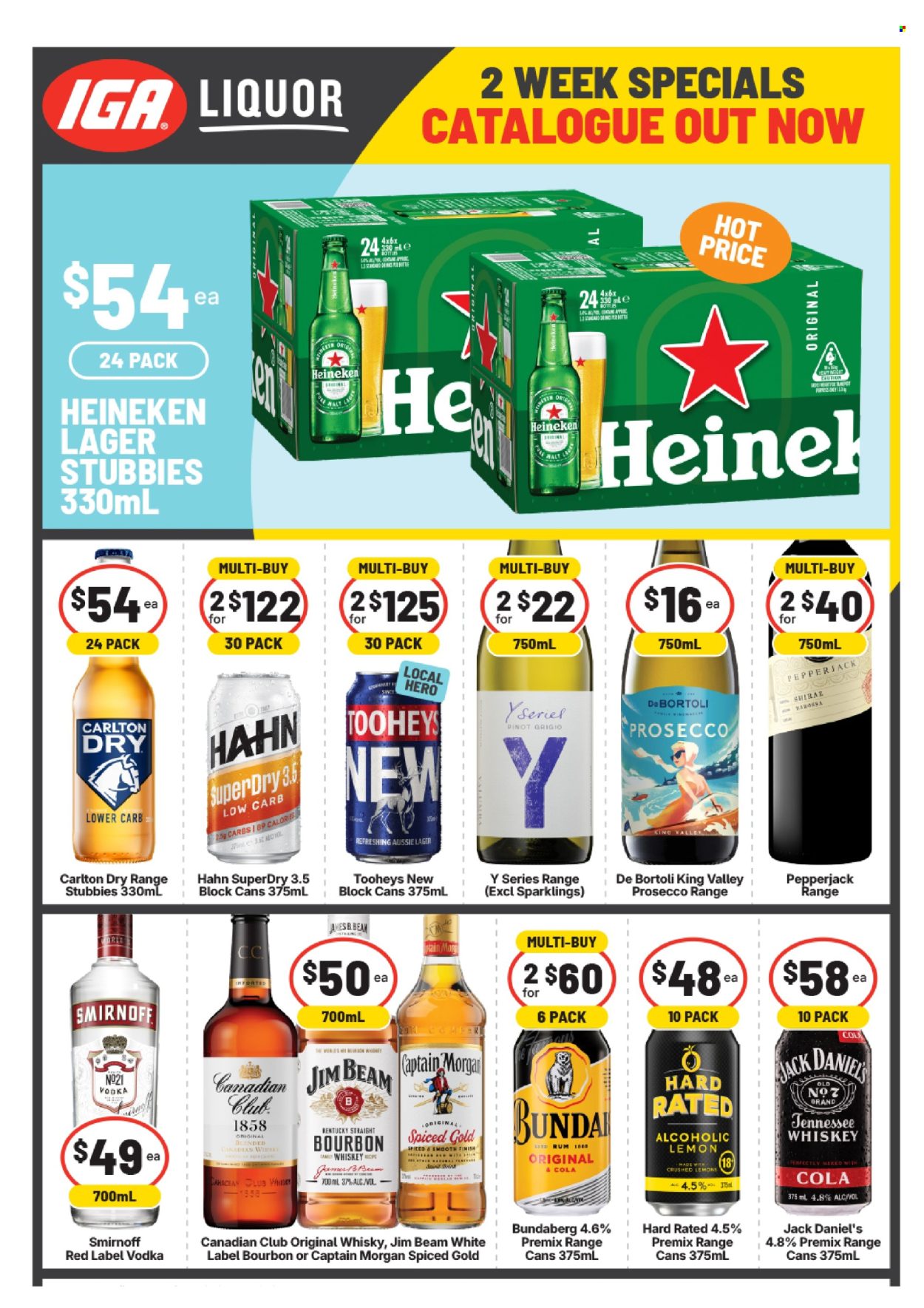 IGA LIQUOR catalogue - 25 Feb 2026 - 10 Mar 2026. Page 1