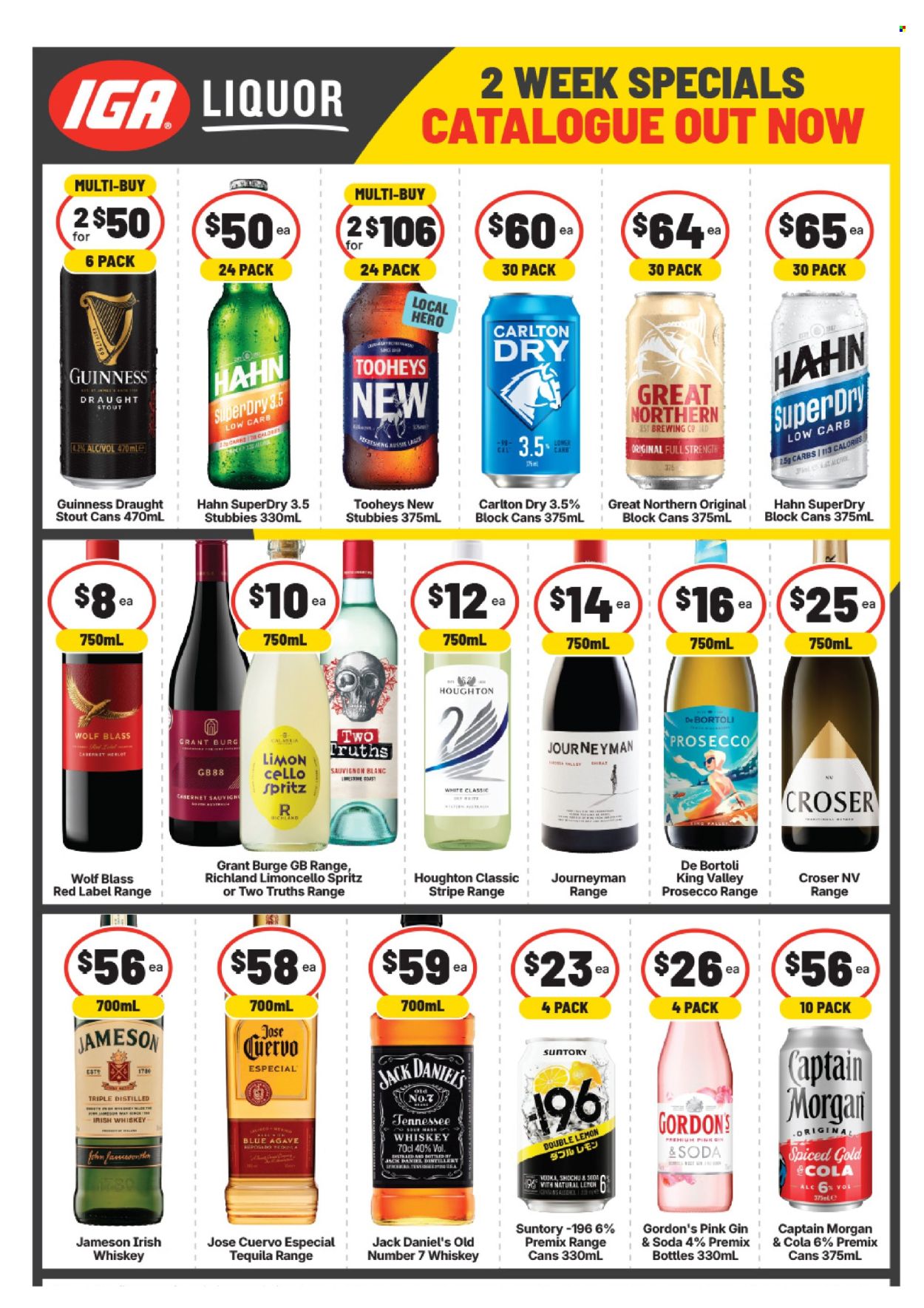 IGA LIQUOR catalogue - 11 Mar 2026 - 24 Mar 2026. Page 2