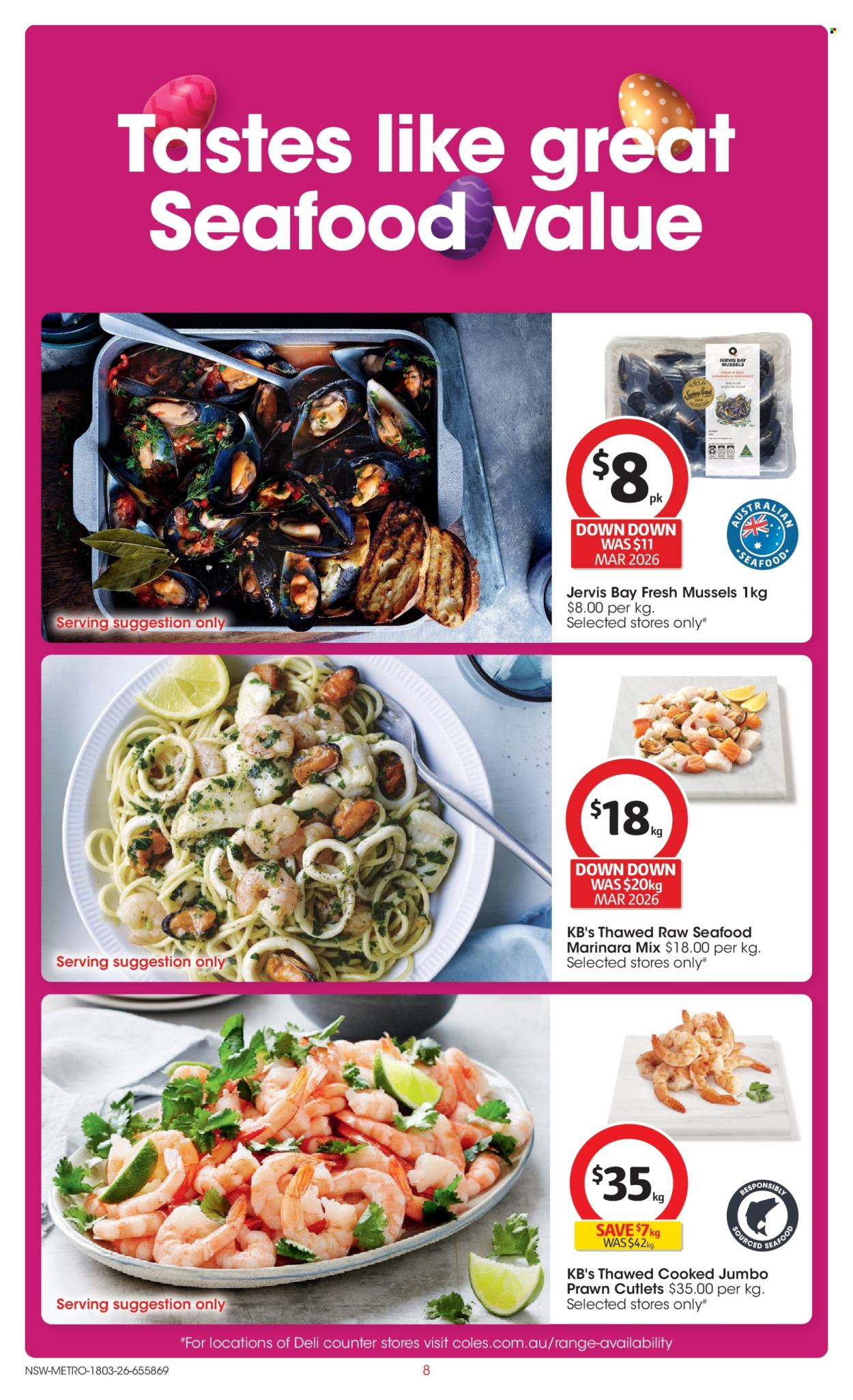 Coles catalogue - 18 Mar 2026 - 24 Mar 2026. Page 8