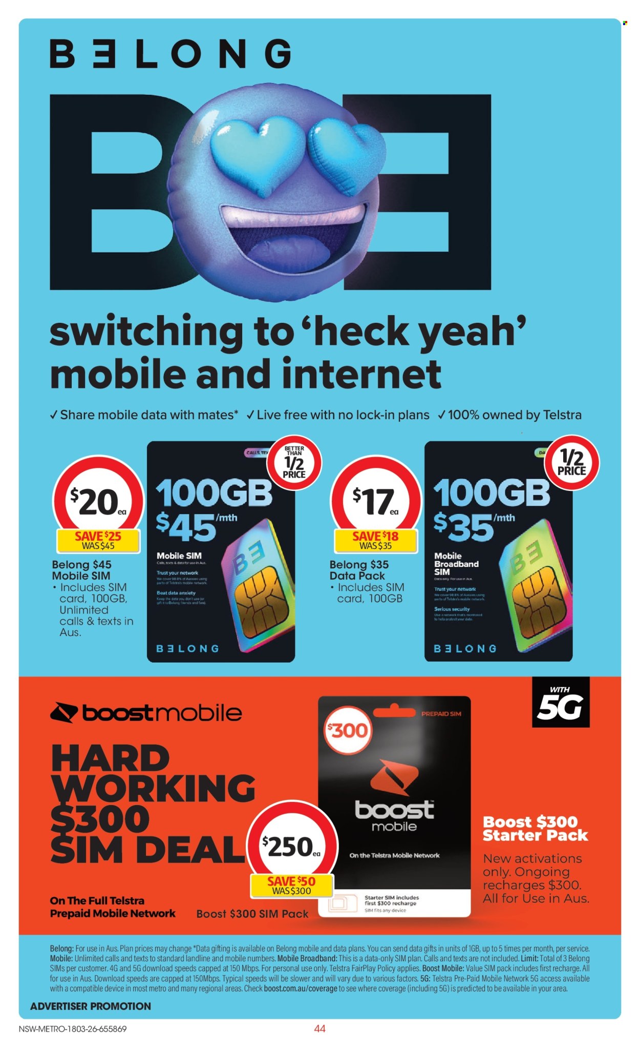 Coles catalogue - 18 Mar 2026 - 24 Mar 2026. Page 44