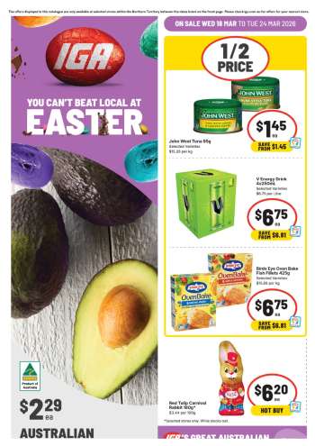 IGA Catalogue - 18 Mar 2026 - 24 Mar 2026.