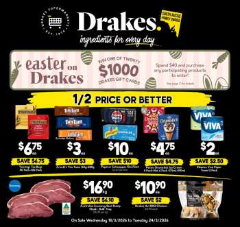 Drakes Catalogue - 18 Mar 2026 - 24 Mar 2026.