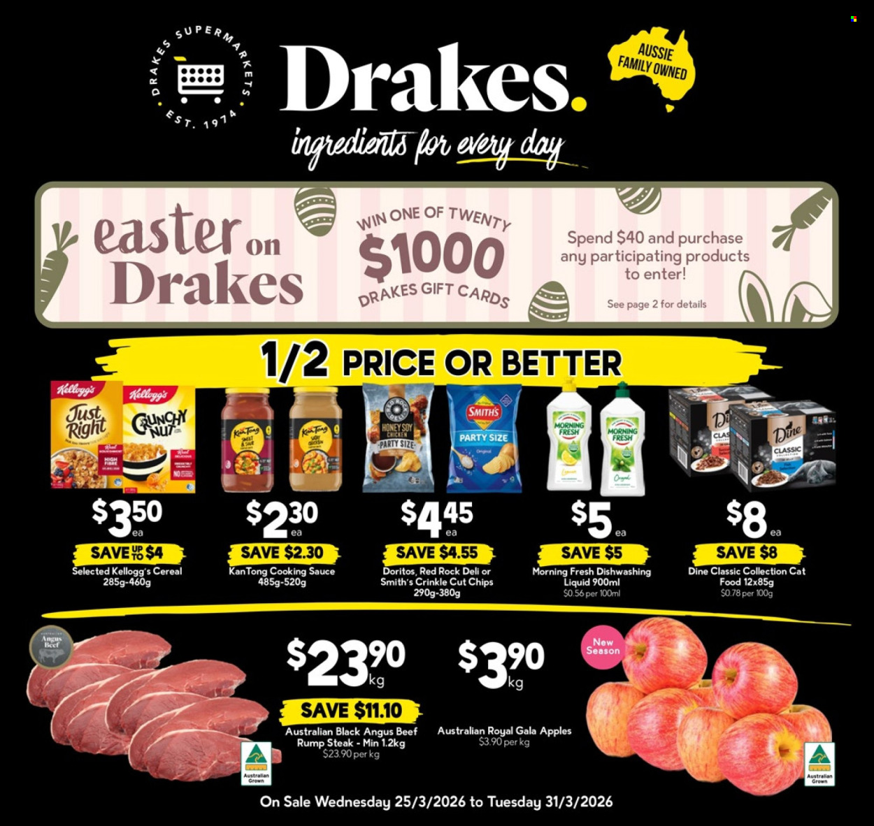 Drakes catalogue - 25 Mar 2026 - 31 Mar 2026. Page 1