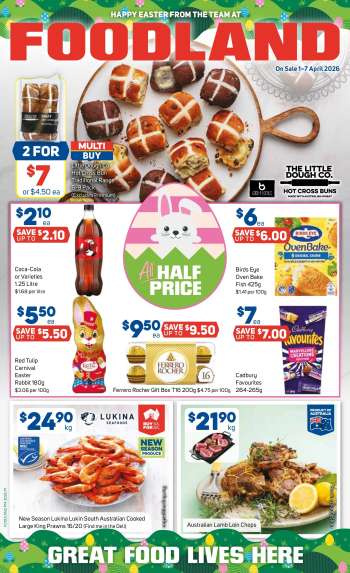 Foodland Catalogue - 1 Apr 2026 - 7 Apr 2026.