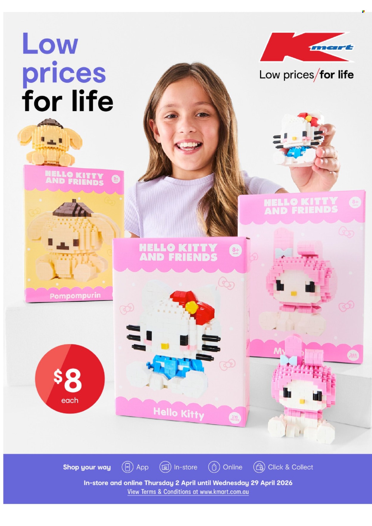 Kmart catalogue - 2 Apr 2026 - 29 Apr 2026. Page 1
