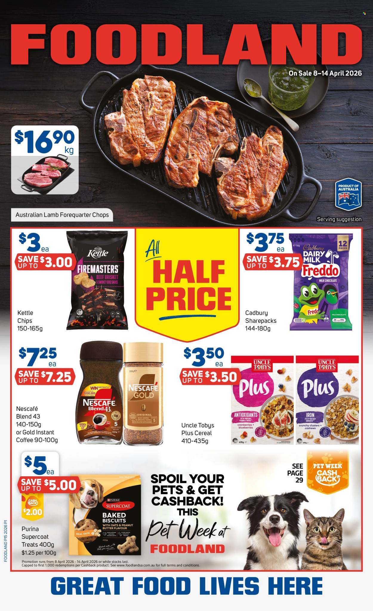 Foodland catalogue - 8 Apr 2026 - 14 Apr 2026. Page 1