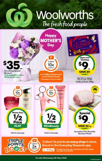 Woolworths Catalogue - 6 May 2026 - 12 May 2026.