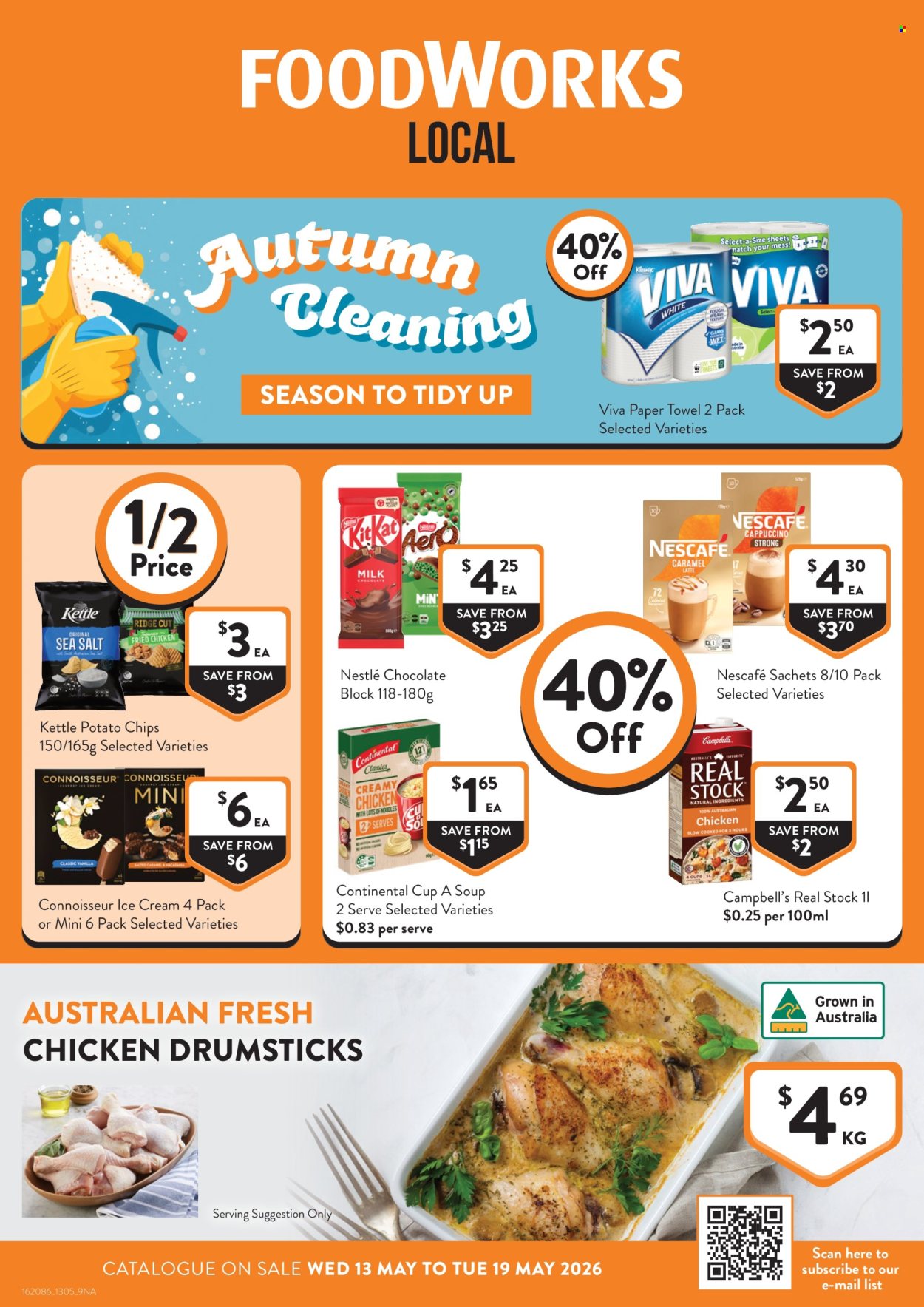 Foodworks catalogue - 13 May 2026 - 19 May 2026. Page 1
