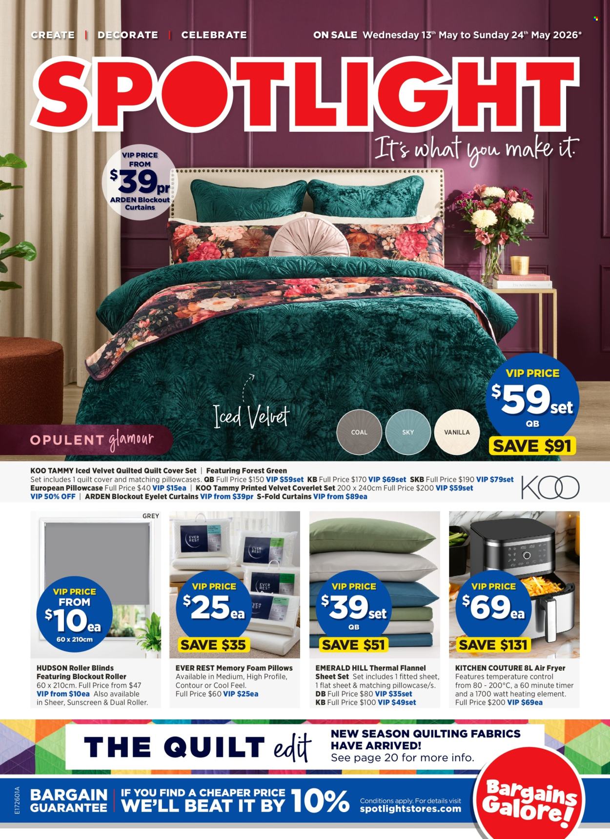 Spotlight catalogue - 13 May 2026 - 24 May 2026. Page 1
