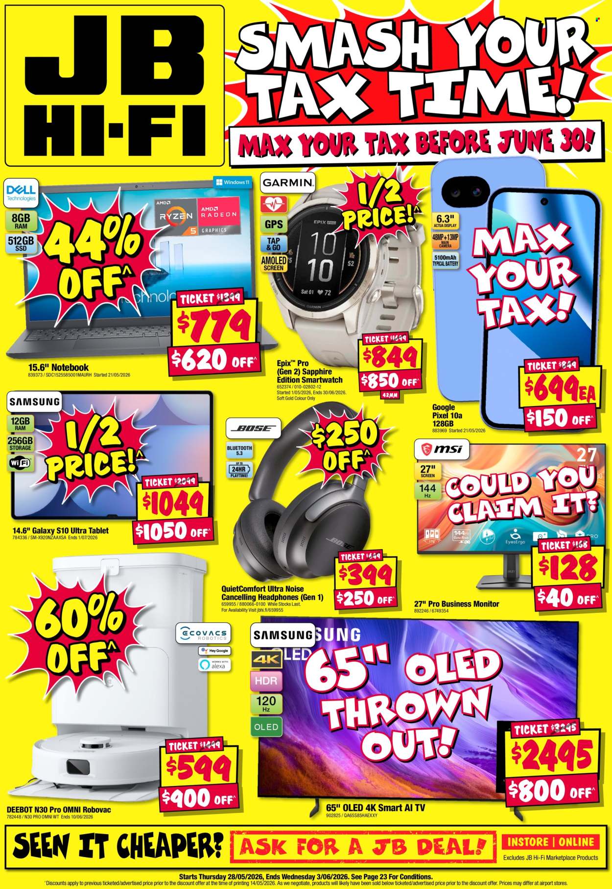 JB Hi-Fi catalogue - 28 May 2026 - 3 Jun 2026. Page 1