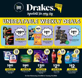 Drakes Catalogue - 3 Jun 2026 - 9 Jun 2026.
