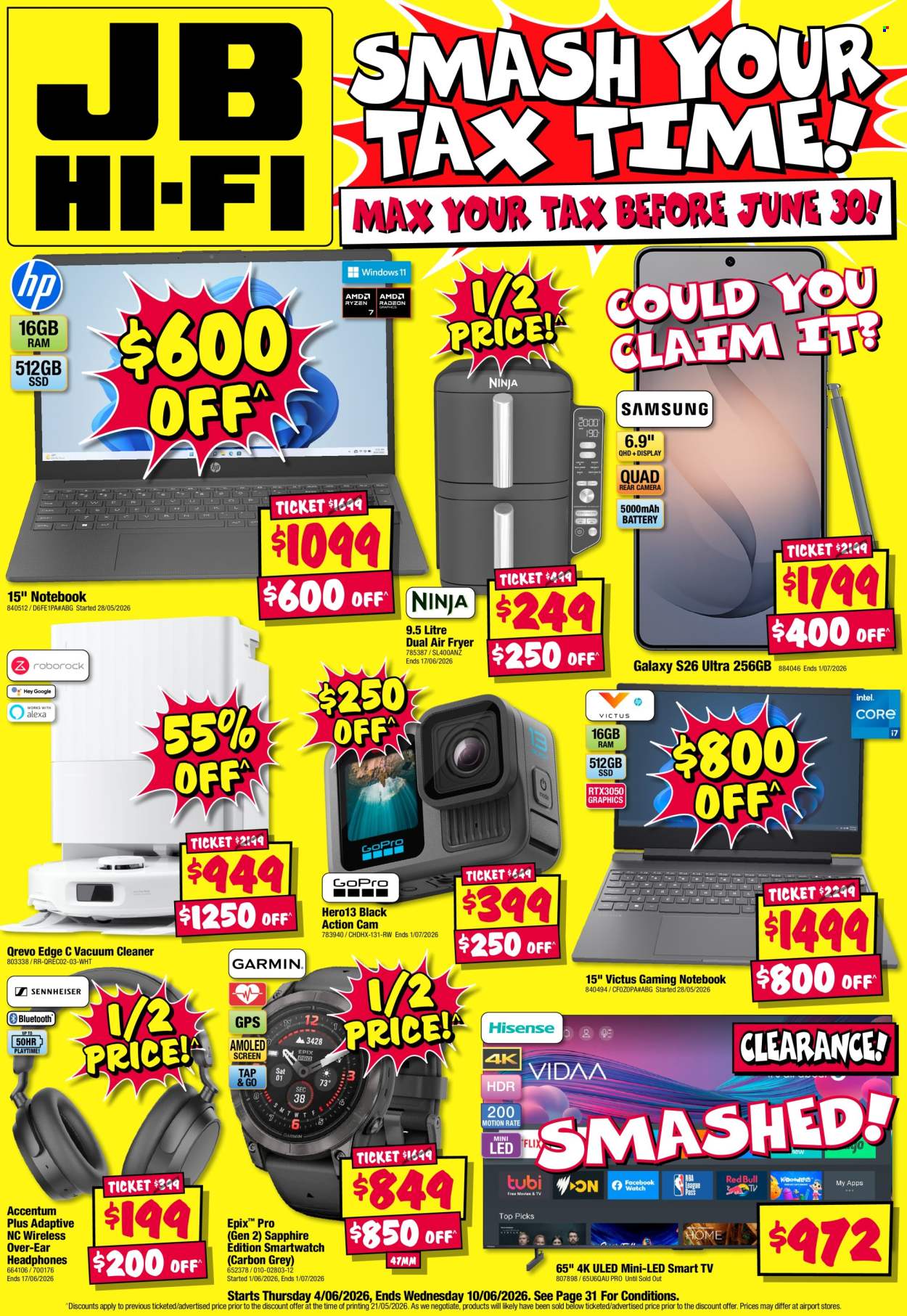 JB Hi-Fi catalogue - 4 Jun 2026 - 10 Jun 2026. Page 1