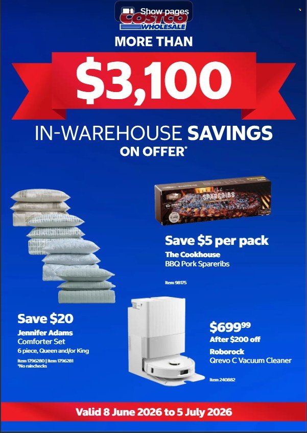 Costco catalogue - 8 Jun 2026 - 5 Jul 2026. Page 1